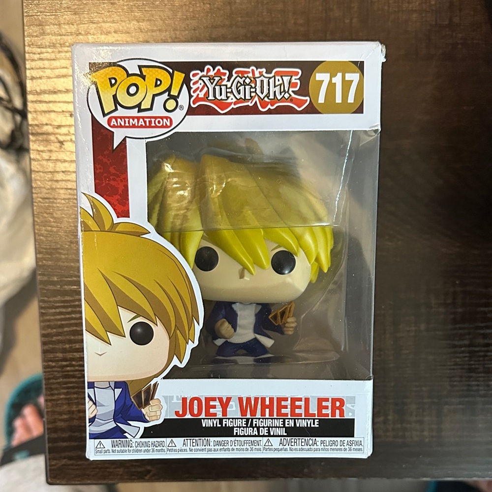 Funko Pop Joey Wheeler with Yellow Hair and Blue Outfit